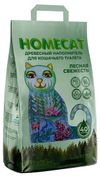 Наполнитель для кошачьих туалетов HOMECAT древесный мелкие гранулы 40 л