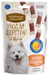 Лакомство для собак Деревенские лакомства Уход за шерстью Косточки кальциевые с лососем