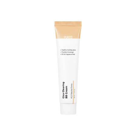 BB крем для лица PURITO BB крем для чувствительной кожи Cica Clearing BB Cream #13 Neutral Ivory