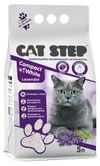 Наполнитель для кошачьего туалета Cat Step Compact White Lavеnder комкующийся минеральный